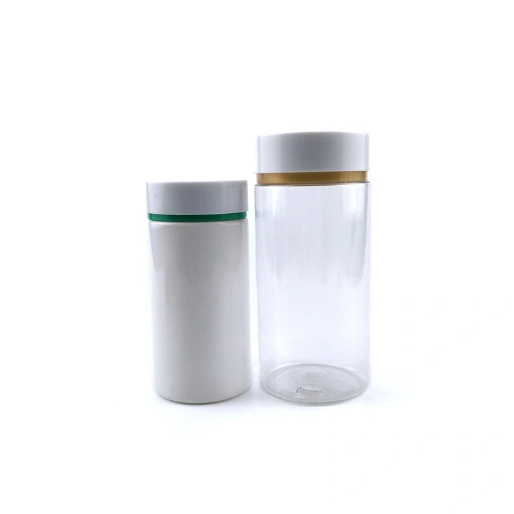 Food Grade Plastic Pet Safecare Medical Tablet Sterile Tubler Cylindrical Level Vials Bottles for Pharmaceutical