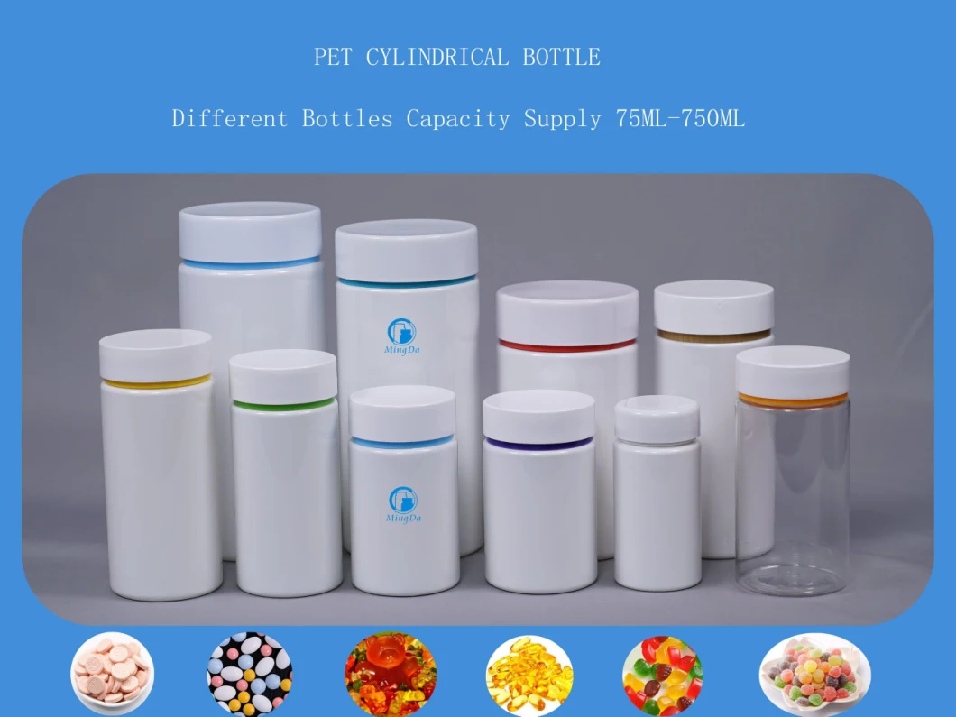 PET 75ml Cylindrical Bottle (MD-741)