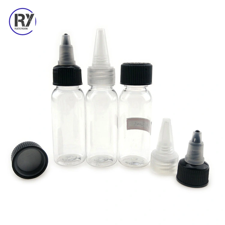 Custom Label LDPE 3ml 5ml 10ml 15ml 20 Ml 30ml 35ml 60ml Eye Drop Plastic Dropper Bottles with Tip