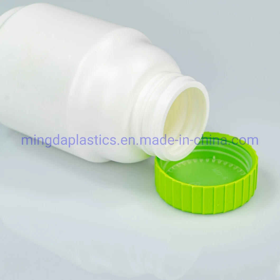 Manufacturers Irregular Round Jar CRC Cap High Density Hot Sale Empty Oxygen Resistance Food Medicine Healthcare Products Matte Skin 200ml HDPE plastic Bottle