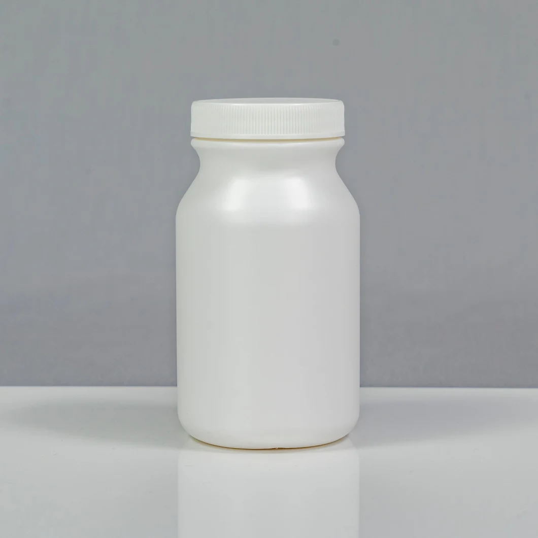 Wholesale Packaging Hot Sale Matte Skin White Jar Dietary Supplement Medicine Food Grade Irregular Shaped Container Oxygen Resistance 100ml HDPE Plastic Bottle