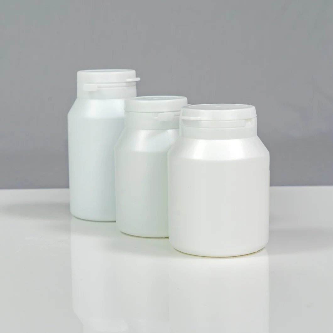 450ml Sloping Shoulder HDPE Plastic Tearing Pull Healthcare Products Packaging Tamper Evidence Ball Bottle Factory