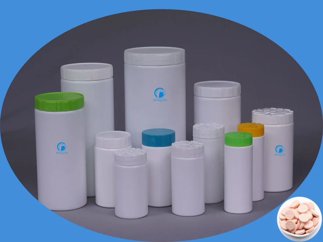 HDPE 750ml Cylindrical Plastic Bottle (MD-588)