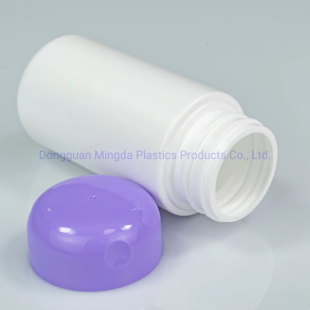 HDPE 225ml Cylindrical Plastic Bottle (MD-847)