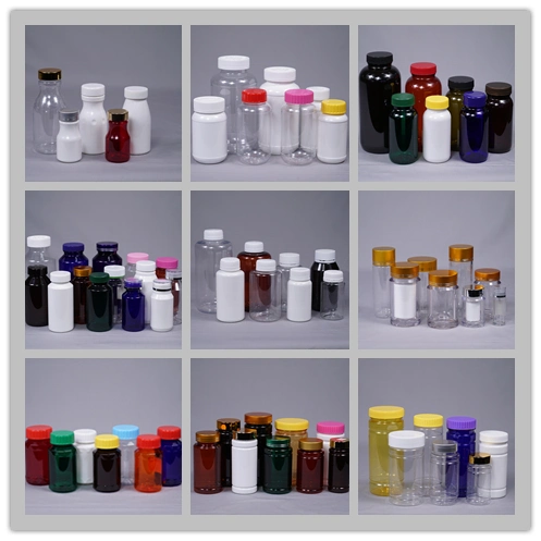 HDPE Plastic Irregular-Shaped Bottle for Medicine/Food/Capsule/Health Care Products Packaging