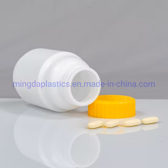 Bottiglia vuota in plastica HDPE di forma irregolare ad alta densità da 90 ml resistente all'ossigeno