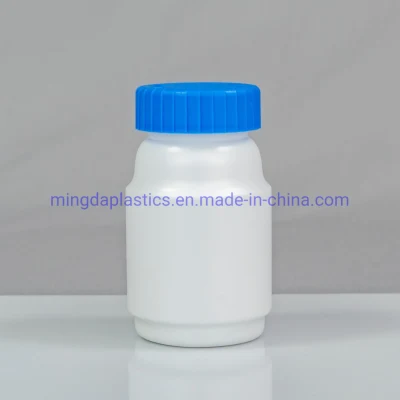 Bottiglia a sfera in plastica a forma irregolare in HDPE per medicinali/compresse/capsule/alimenti da 200 ml